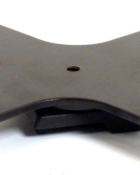 Robo Arm Universal Custom Black 'X' Tray Adapter Top with VESA Hole Pattern - Broadened Horizons Direct