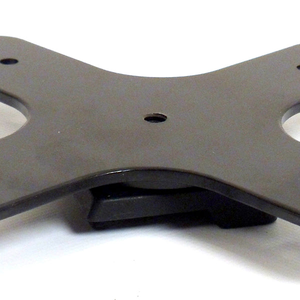 Robo Arm Universal Custom Black 'X' Tray Adapter Top with VESA Hole Pattern - Broadened Horizons Direct