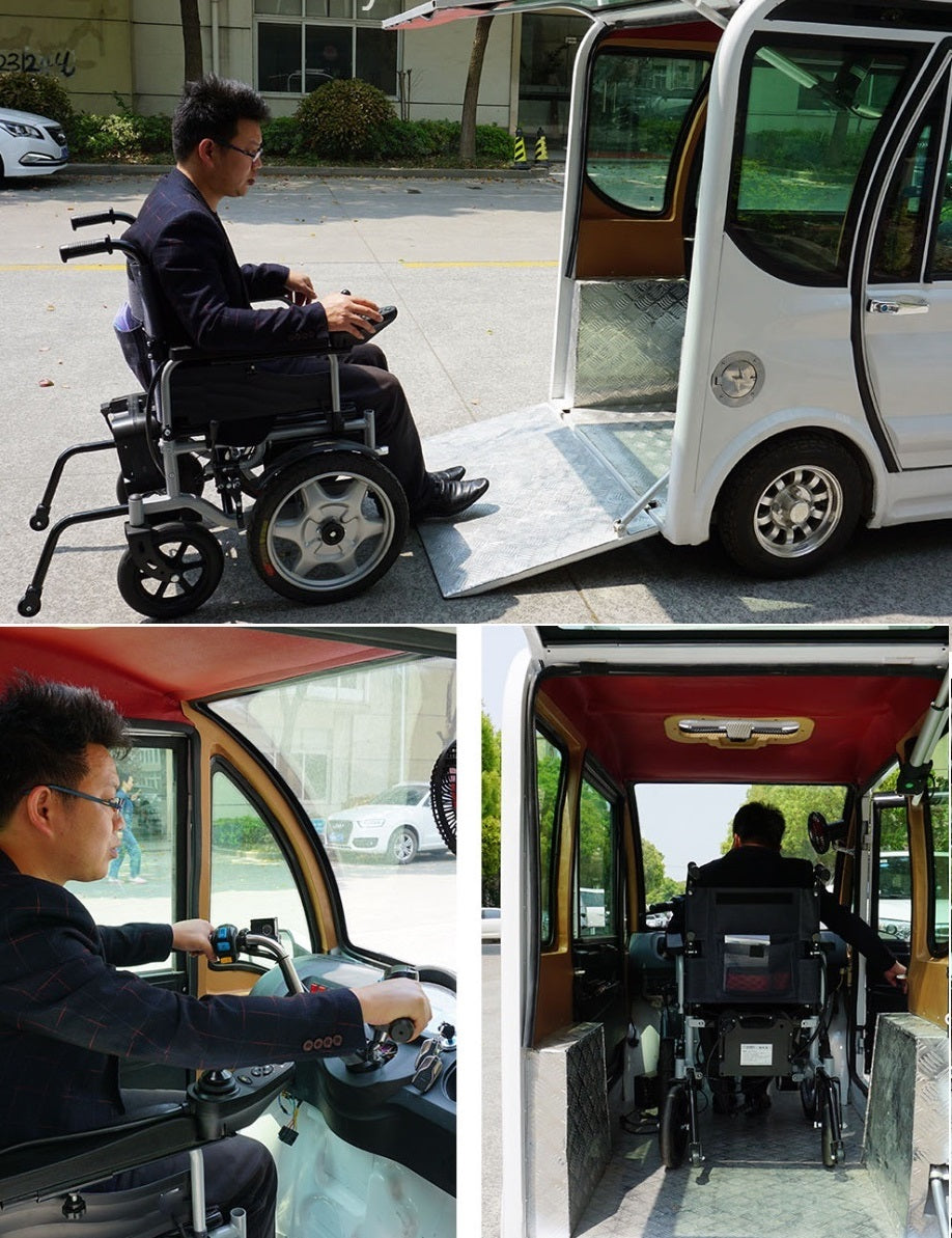 Micro furgone della mobilità della comunità echariota