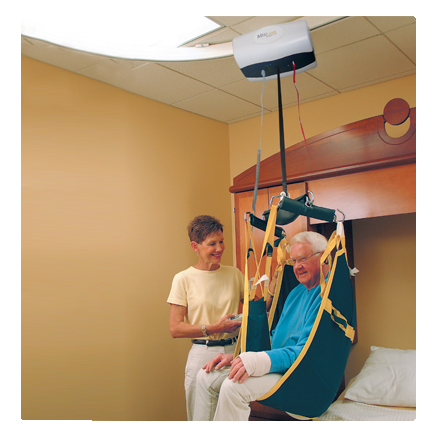 Medcare Pro Heavy Duty Ceiling Lift (up to 1000 lbs) - SPECIAL BUY - $20,000 Retail! - Broadened Horizons Direct