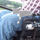 Pre-order Ez-Cast Wheelchair Armrest Cast-Assist Fishing Rod Holder