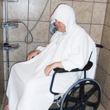 Comfort Robe - Bathroom Privacy & Comfort for Wheelchairs - Broadened Horizons Direct