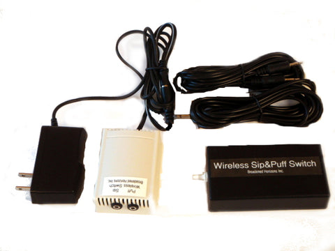Wireless Sip-n-Puff Switch - Broadened Horizons Direct