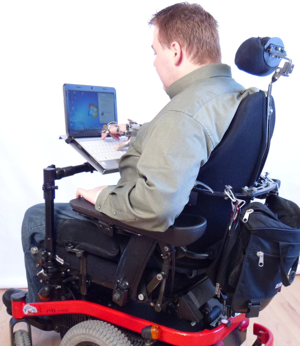 Robo Arm Mount Kit for Wheelchair or Bed - Broadened Horizons Direct