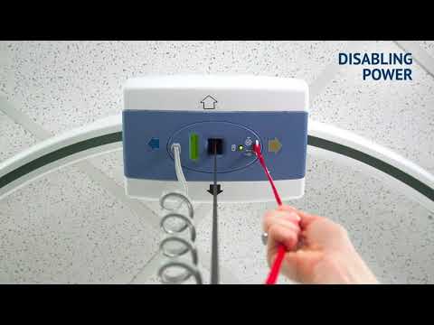 Handicare C-serie vaste plafondliften