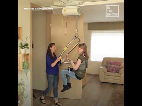 Trilha de teto para elevadores de teto do paciente por Handicare, Arjo (e a maioria das marcas)