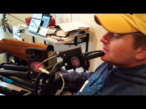 PowerShooter pistolero de pistola PKG para cuadripléjicos C1-C5