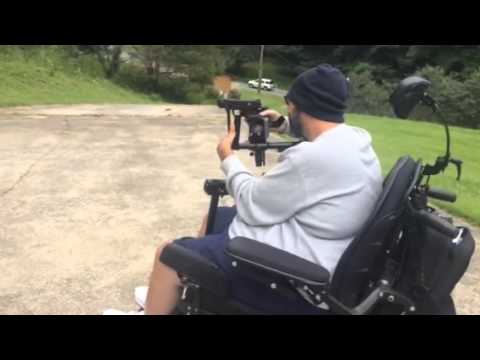 Sharpshooter Limited ARM -liikenteen pyörätuolin aseen kiinnitys (mukaan lukien Yhdysvaltain kuljetus)