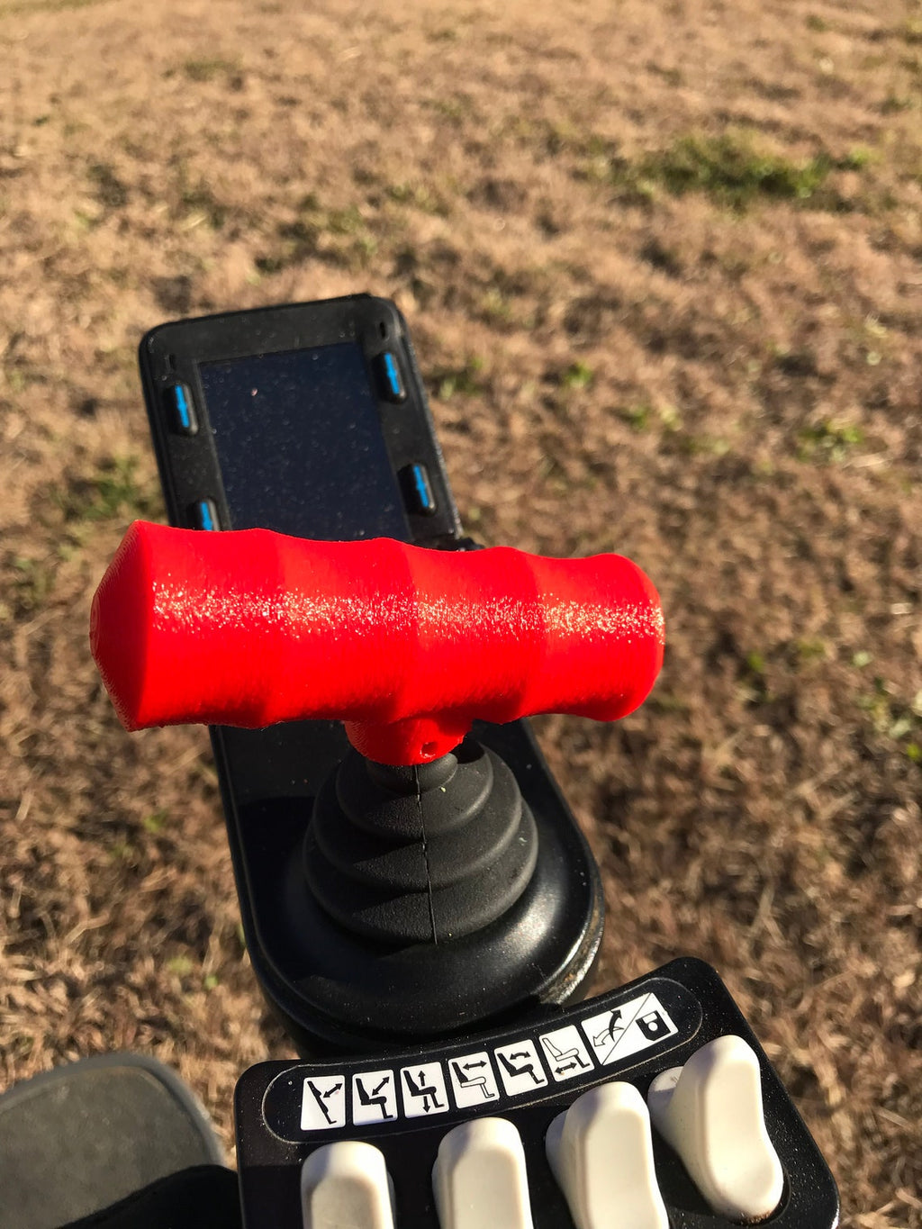 Joystick manipula / botões para UAX, UA3, OnPoint ou Cadeiras de rodas elétricas