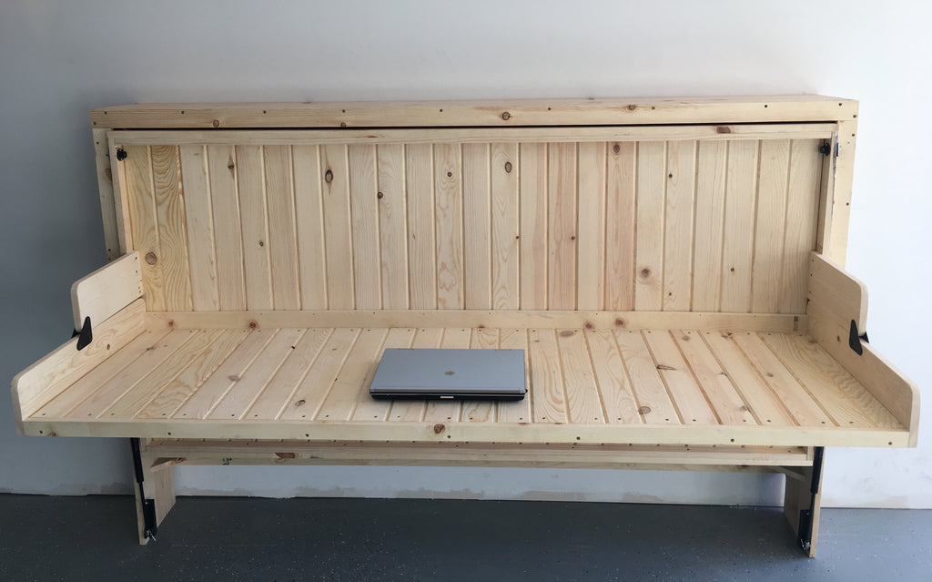 Contemporary Rustic HiddenBed from Solid Pine - Broadened Horizons Direct