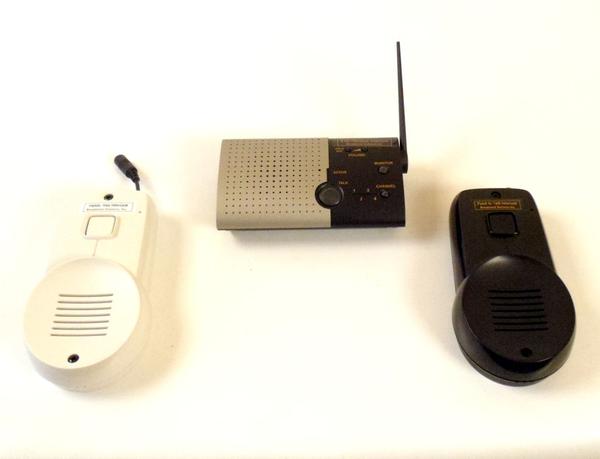 3 Location Hands-free Switch Enabled Wireless Intercom System -Client, Caregiver, & Front Door - Broadened Horizons Direct