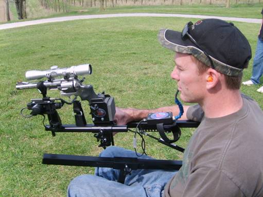 Pistol Mount Add-on for Limited Arm Mobility - Broadened Horizons Direct