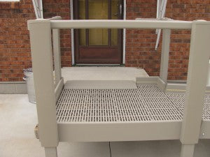 QRamp Module 3: 4' x 4' 90 Degree Platform - Broadened Horizons Direct