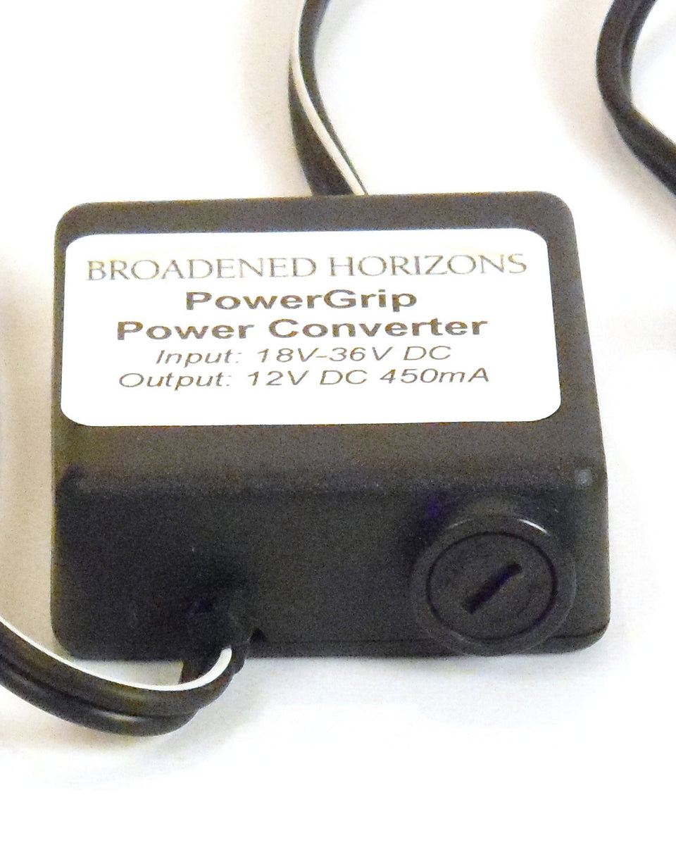 Power2Go PowerGrip Wheelchair Charging Socket Power Adapter - Broadened Horizons Direct