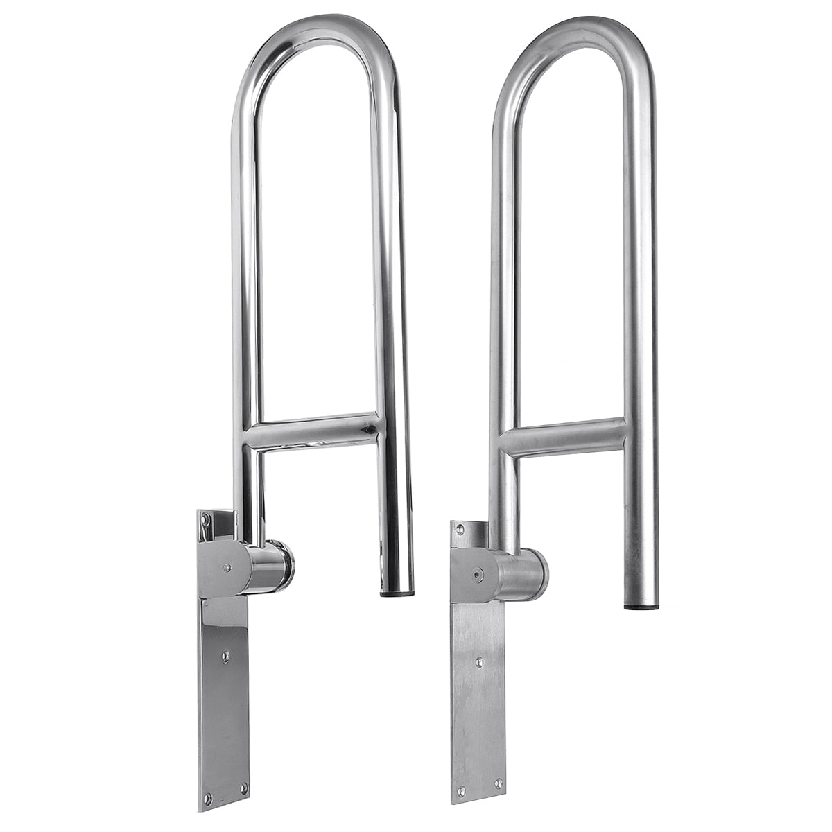 Barres de saisie des toilettes pliantes - Arec inoxydable