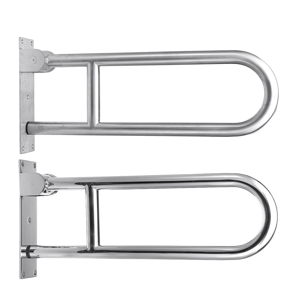Barres de saisie des toilettes pliantes - Arec inoxydable