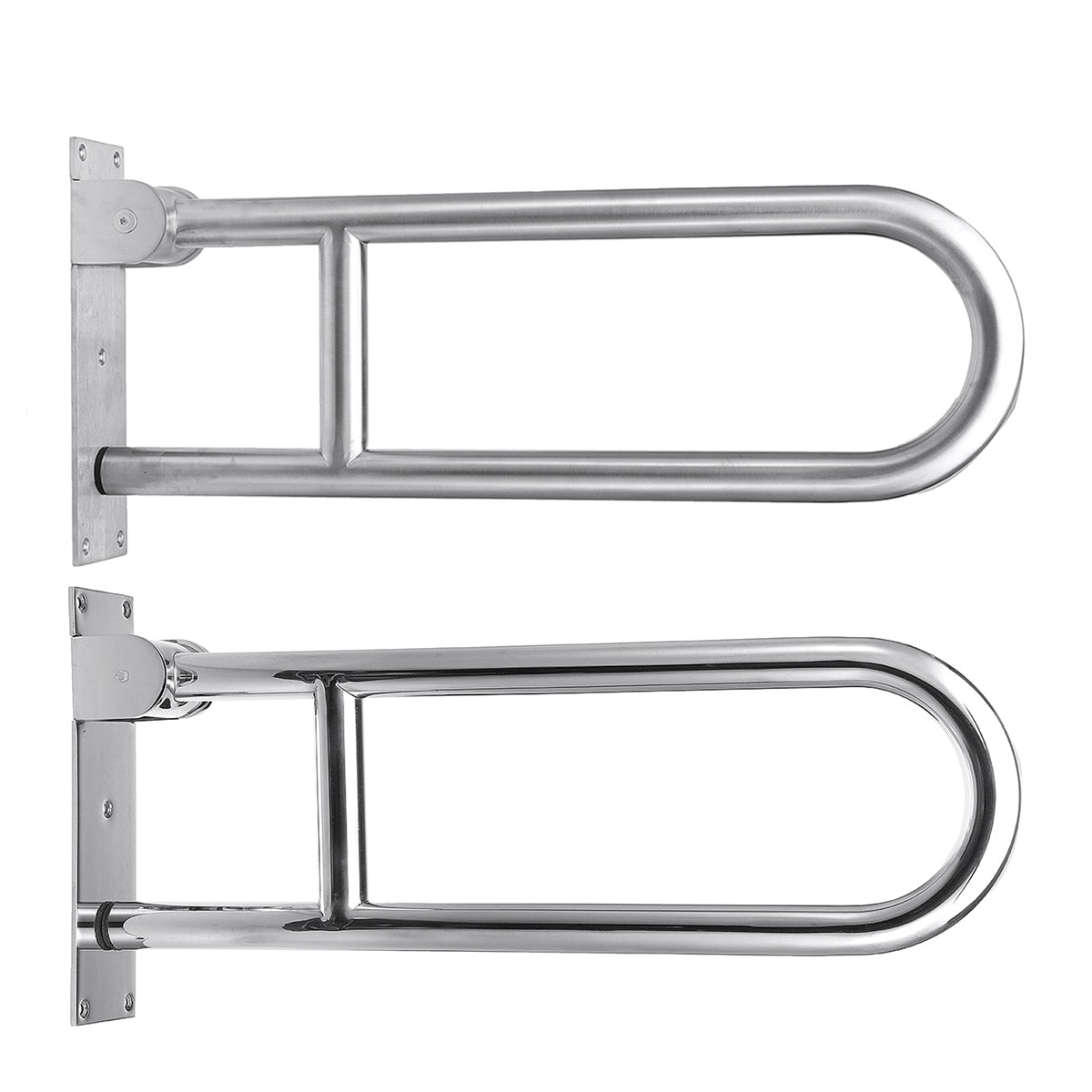 Barres de saisie des toilettes pliantes - Arec inoxydable