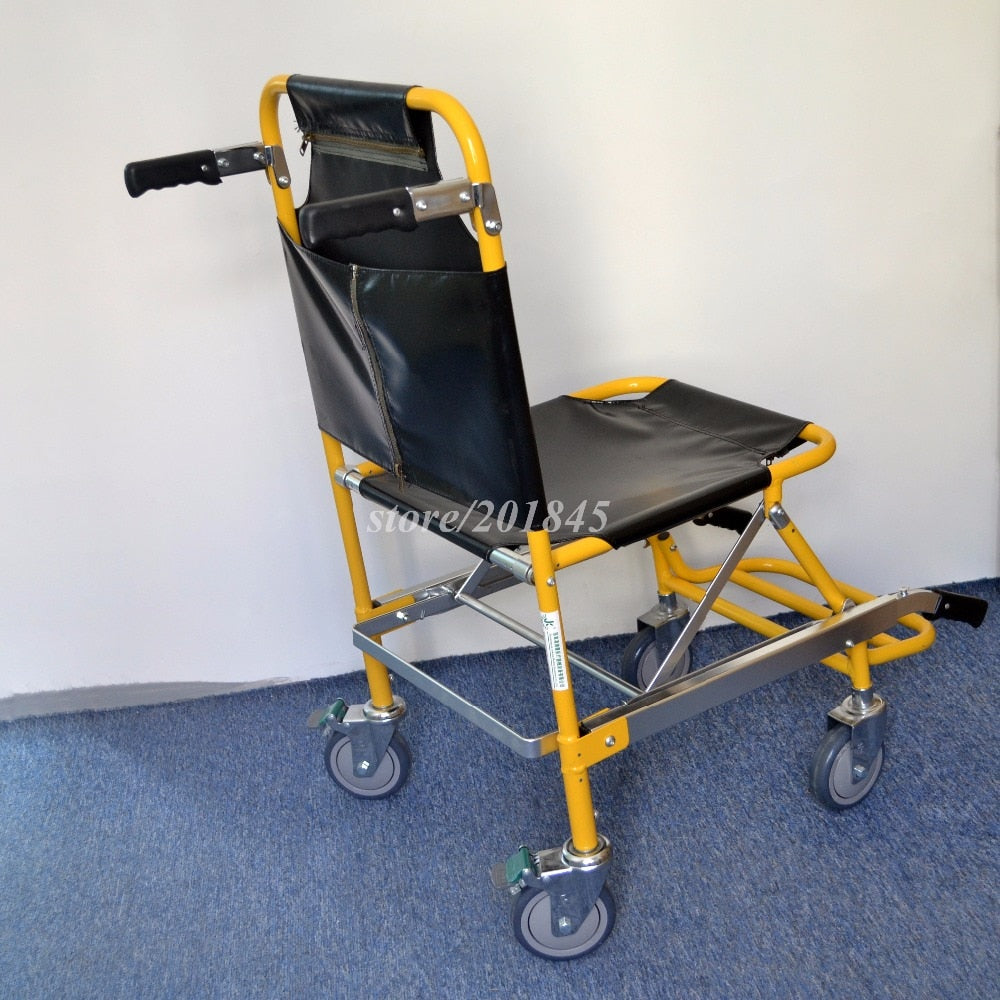 Silla de ruedas de pasillo de avión para discapacitados plegable portátil