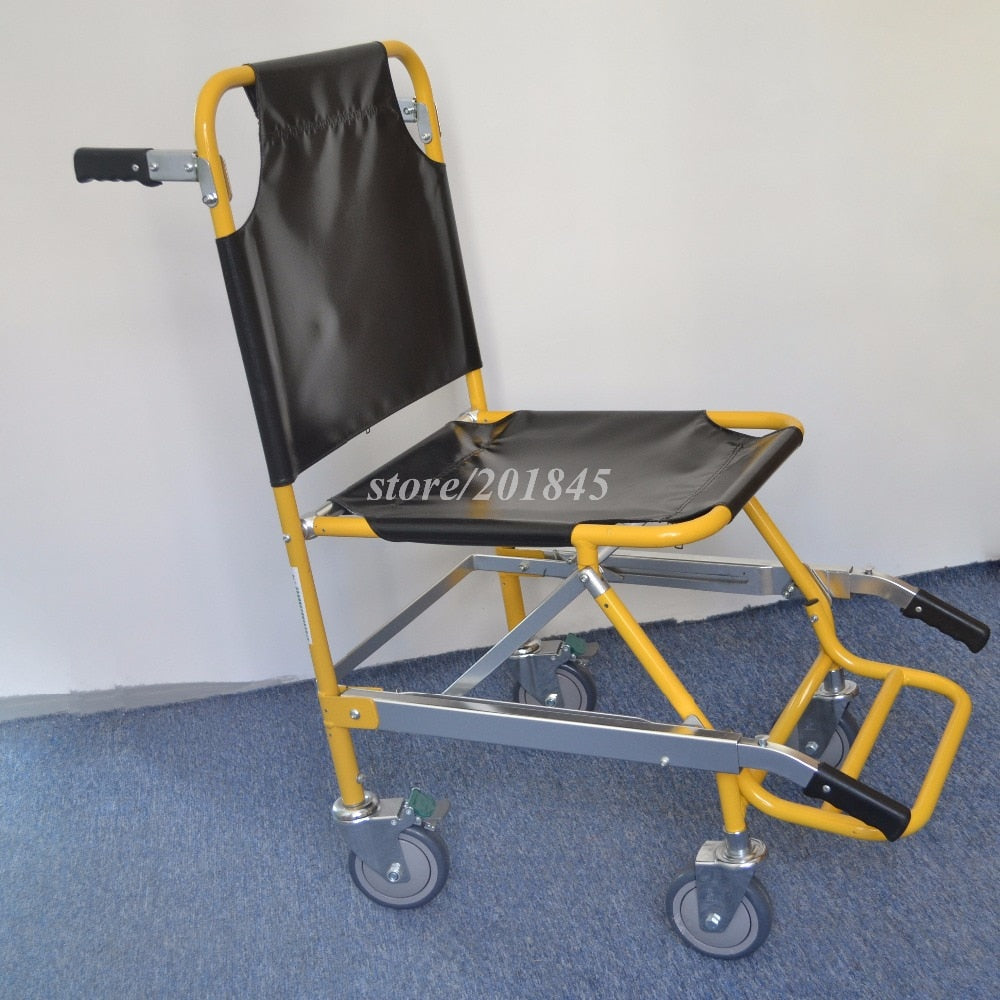 Portable Folding Handicapped Aircraft Aisle Wheelchair
