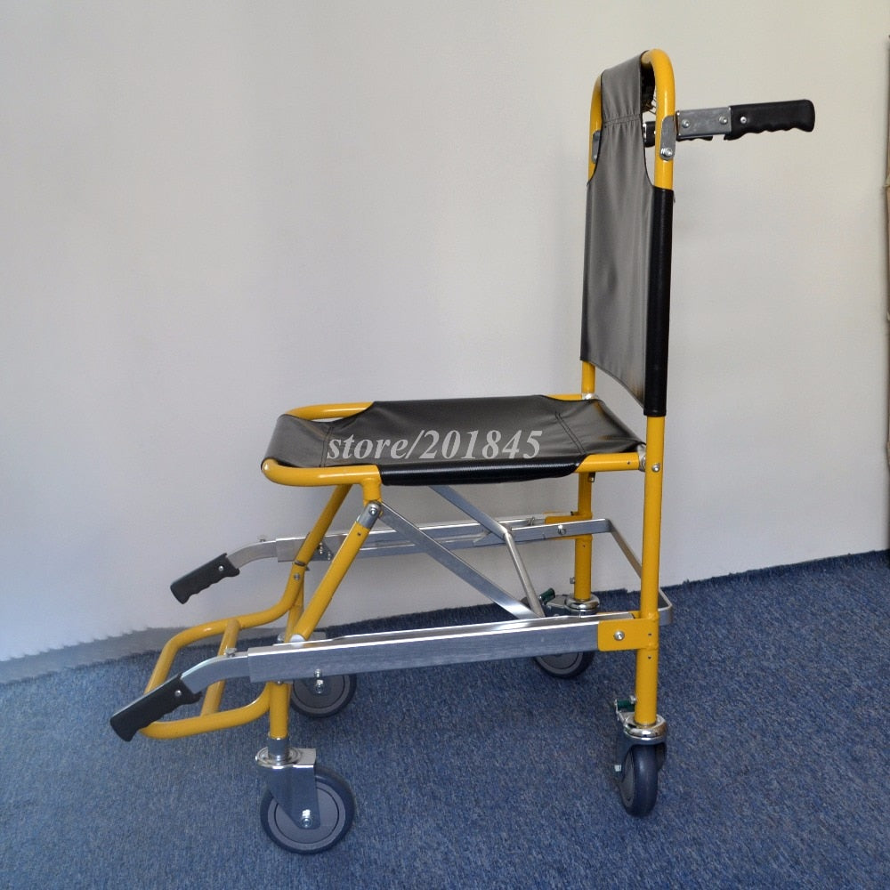 Silla de ruedas de pasillo de avión para discapacitados plegable portátil