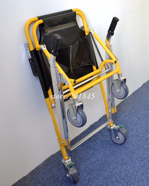 便攜式折疊殘障飛機過道輪椅