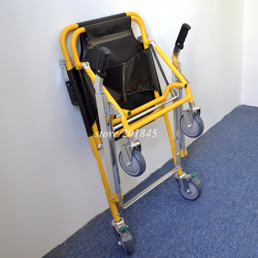 Silla de ruedas de pasillo de avión para discapacitados plegable portátil