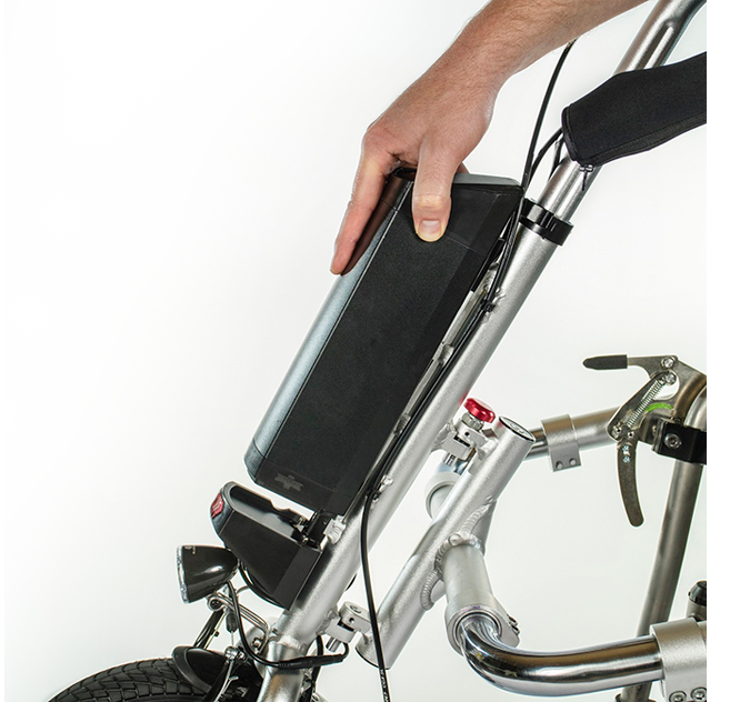 eDragonfly Power Assist Handcycle for Manual Wheelchairs - Broadened Horizons Direct